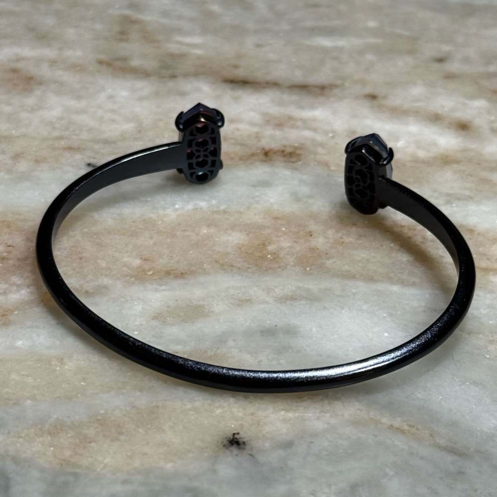 KENDRA SCOTT Black Cuff Bracelet - Picture 4 of 5